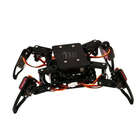Quadruped Robot Kits Scientific Building Kits App Control Easy to Play Portable Programming Robot Toy Stem Crawling Robot for Teaching Aids