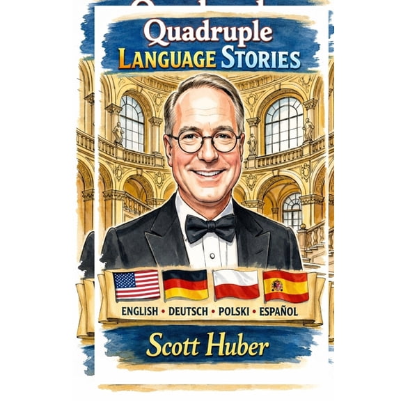 Quadruple Language Stories, (Paperback)