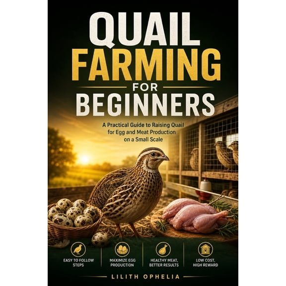Quail Farming For Beginners: A Practical Guide to Raising Quail for Egg and Meat Production on a Small Scale, (Paperback)