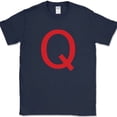 thumbnail image 1 of Quailman T-Shirt Funny Doug Costume TV Show Humor Classic Novelty Text Tee - Navy, 2XL, 1 of 1