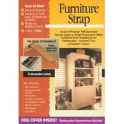 QuakeHOLD! 4161 Oak Furniture Safety Strap, by Ready America