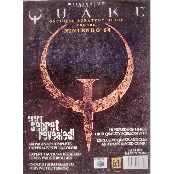 Quake Official Strategy Guide for the Nintendo 64