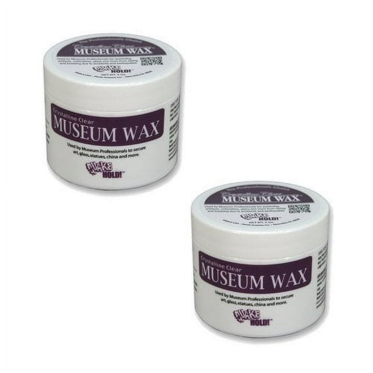 Crystalline Clear Museum Wax 4oz – QuakeHOLD!