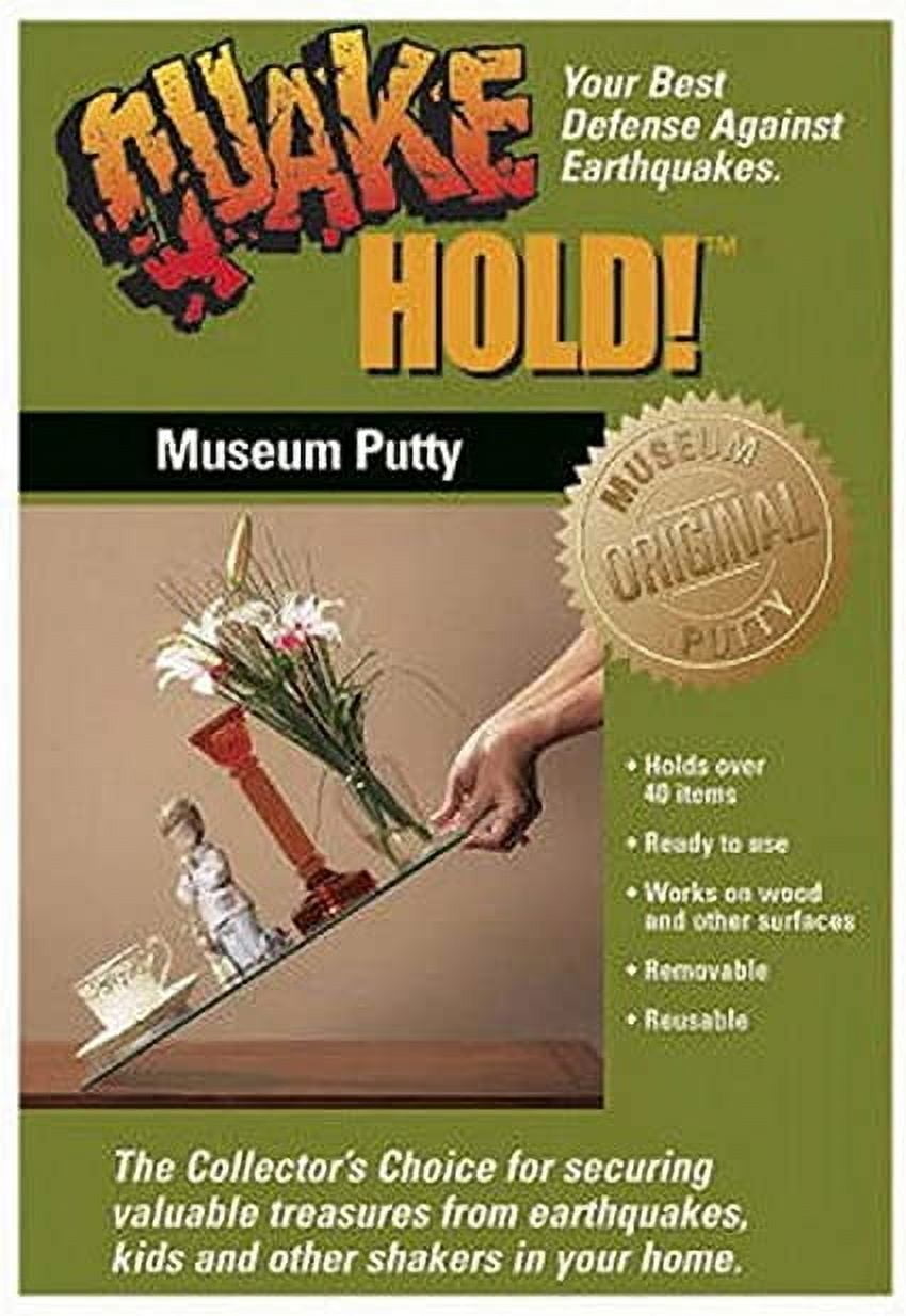 Quakehold! 88111 Museum Putty Neutral 2.64 Oz.