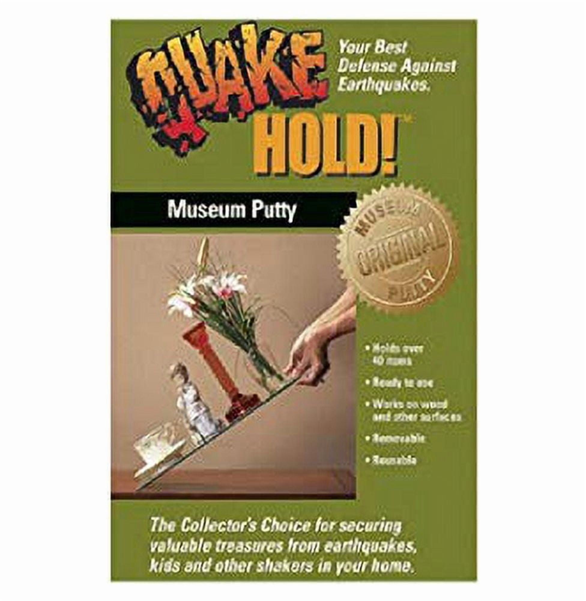Quakehold! 88111 Museum Putty Neutral - Pack 2
