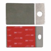 Adhesive Plates,Silver,250 lb. RA2X3