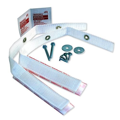 Quakehold! Furniture Strap Kit, Earthquake Fasteners for Disaster Preparedness, Child Proof