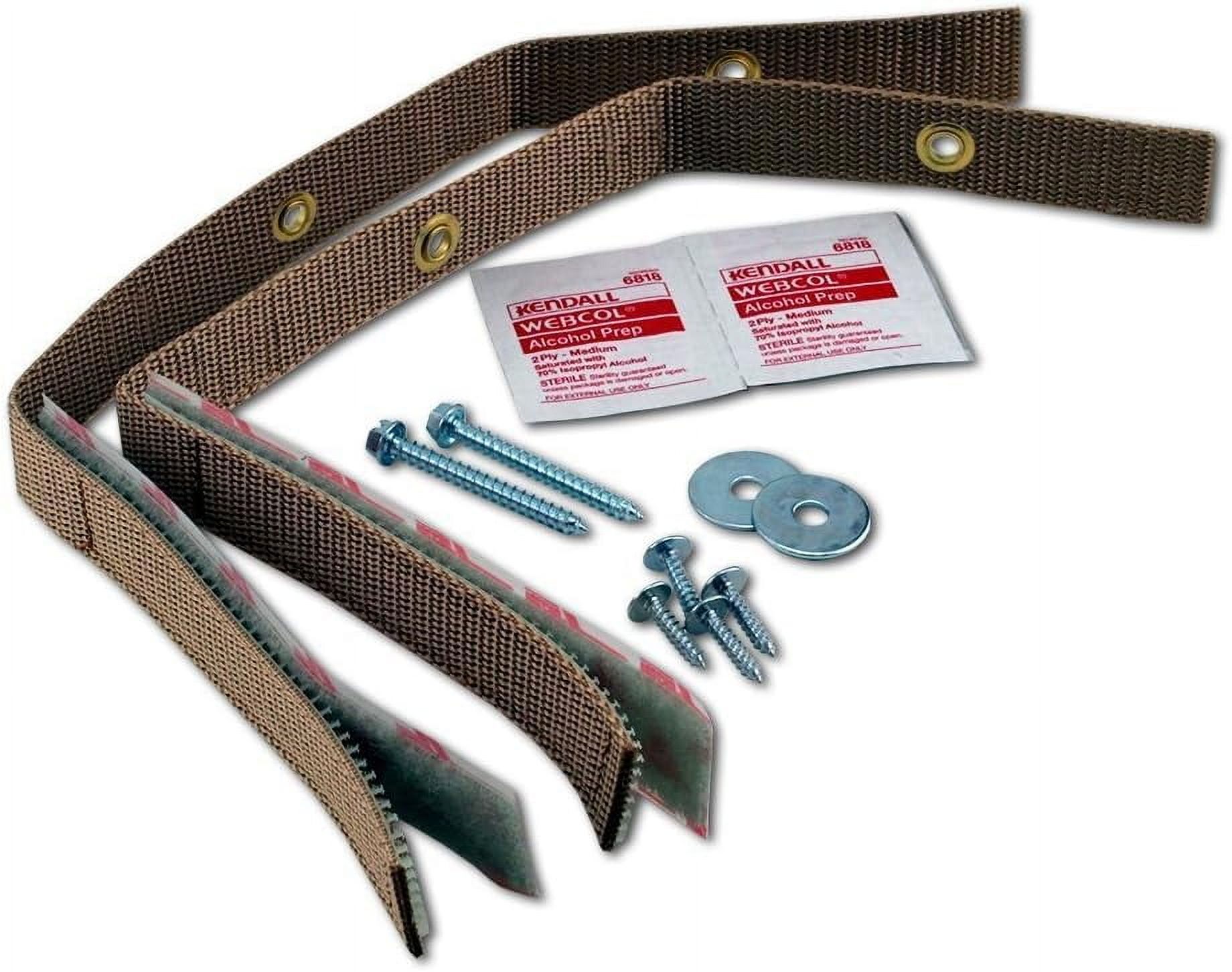 Quakehold! Furniture Strap Kit, Earthquake Fasteners for Disaster