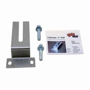 High Z-Bracket,2 In,Stainless Steel RZ.100.1