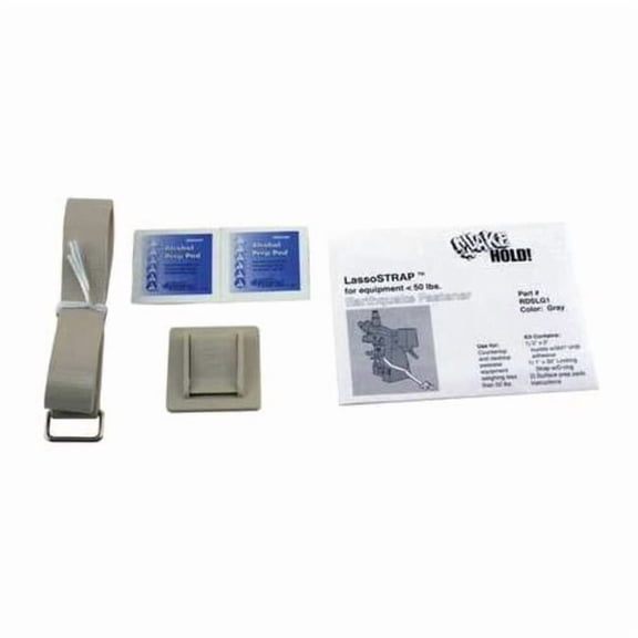 Lasso Strap Fastener, 50 Lbs,Gray RD.SL.G.1