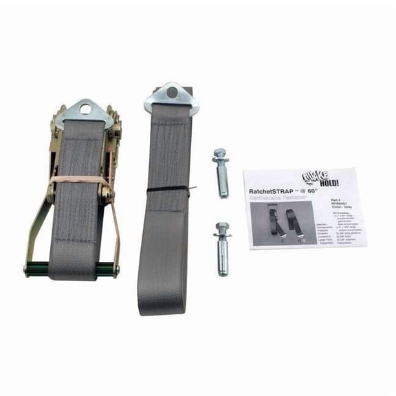 Ratchet Strap,60 In,Gray RF.R60.G.1