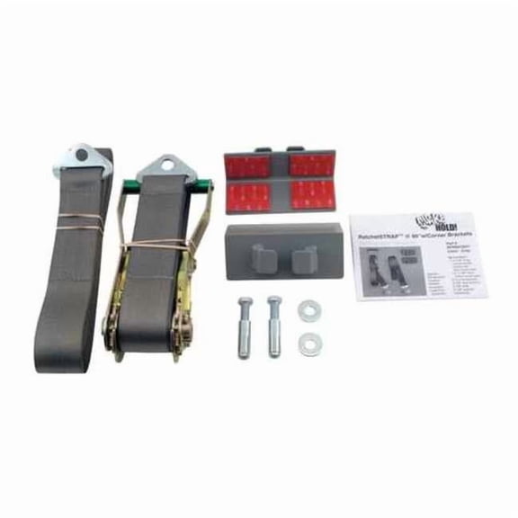 Ratchet Strap w/Corner Brackets,90 In RF.R90CB.G.1
