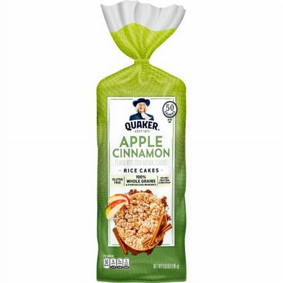 Quaker Apple Cinnamon Rice Cakes 6.53 oz.