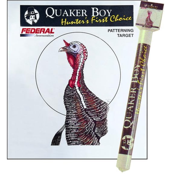Quaker Boy Turkey Target, Rolled 10 Pack