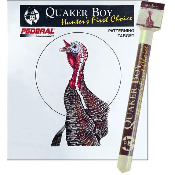 Quaker Boy Turkey Target, Rolled 10 Pack