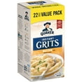 thumbnail image 1 of Quaker Butter Naturally Flavored Instant Grits, 0.98 oz 22 Count, 1 of 11
