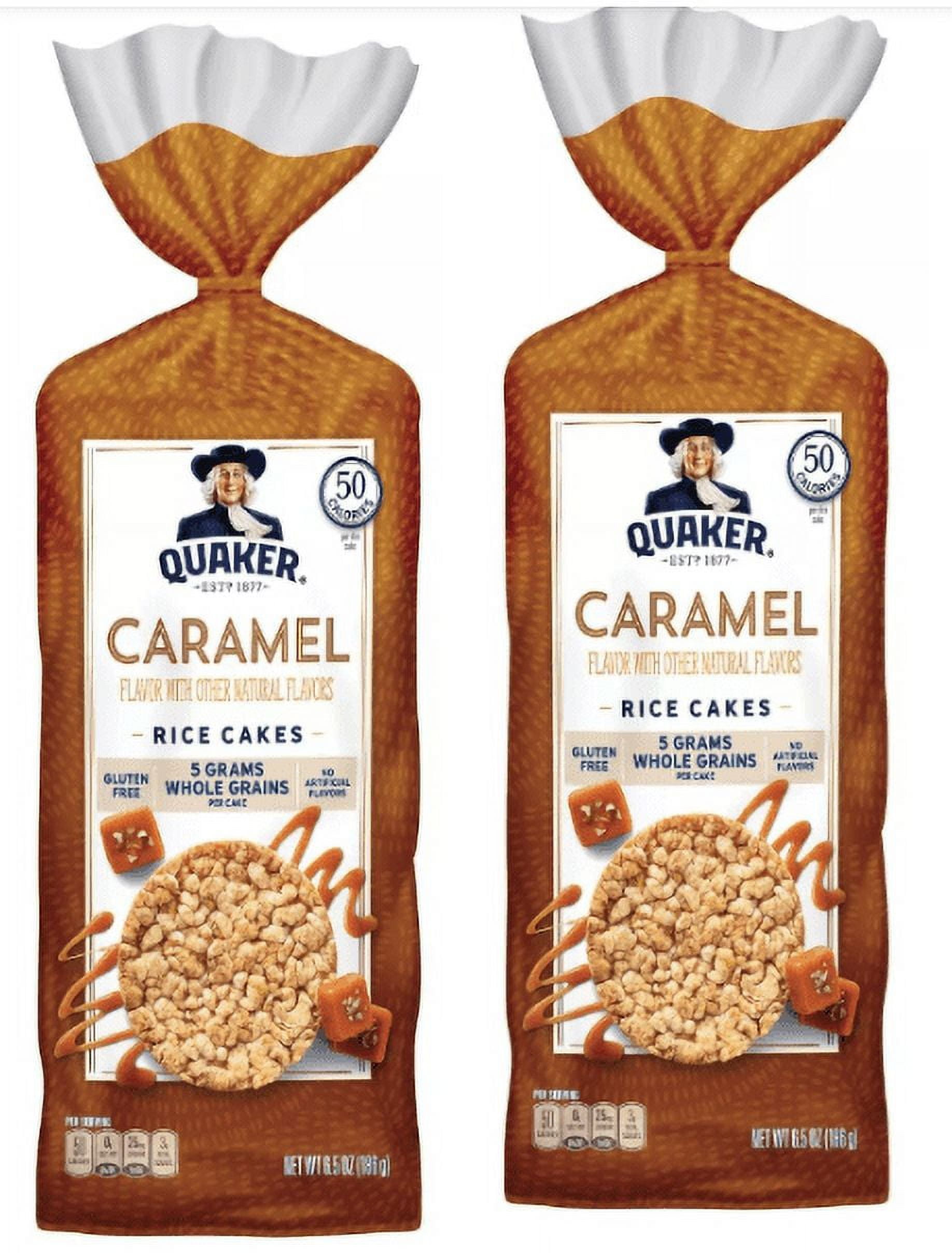 Quaker Caramel Corn Gluten Free Rice Cakes 6.5oz paack of 2
