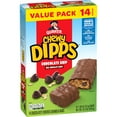 thumbnail image 1 of Quaker Chewy Dipps Chocolatey Covered Granola Bars Chocolate Chip, 1.09 oz 14 Count, 1 of 7