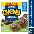 thumbnail image 1 of Quaker Chewy Granola Bars, Chocolate Brownie-licious (12 Pack), 1 of 7