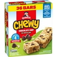 thumbnail image 1 of Quaker Chewy Granola Bars, Chocolate Chip Flavor, 0.84 oz, 36 Count, 1 of 7