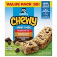 thumbnail image 1 of Quaker Chewy Granola Bars Variety 30ct - 25.3 OZ, 1 of 3