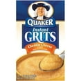 thumbnail image 1 of Quaker, Instant, Cheddar Cheese Flavored Grits, 12oz Box (Pack of 4), 1 of 1