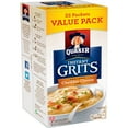 thumbnail image 1 of Quaker Instant Grits Cheddar Cheese Naturally Flavored, 0.98 oz 22 Count Box, 1 of 6