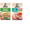 thumbnail image 1 of Quaker Instant Oatmeal Apple Cinnamon (8ct/12.1oz) + Quaker Fruit & Cream Instant Oatmeal Variety (8ct/9.8oz), 1 of 3