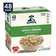 Quaker Instant Oatmeal, Apples & Cinnamon, Individual Packets, 48 Count