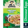 thumbnail image 1 of Quaker Instant Oatmeal, Dinosaur Eggs & Brown Sugar, 1.76 oz (Pack 2), 1 of 5