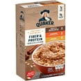 Quaker Instant Oatmeal Fiber HHA1 Protein Variety Pack 8, 12.1 Ounce