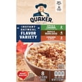 thumbnail image 1 of Quaker Instant Oatmeal - Flavor Variety Pack - 8 ct, 1 of 4