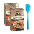 thumbnail image 1 of Quaker Instant Oatmeal, Gluten Free, Maple Brown Sugar 12.1 Ounce, 8 Packets (2 Pack) with Spatula, 1 of 4