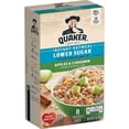 thumbnail image 1 of Quaker Instant Oatmeal, Lower Sugar Apples & Cinnamon, 8 Count Boxes .., 1 of 5