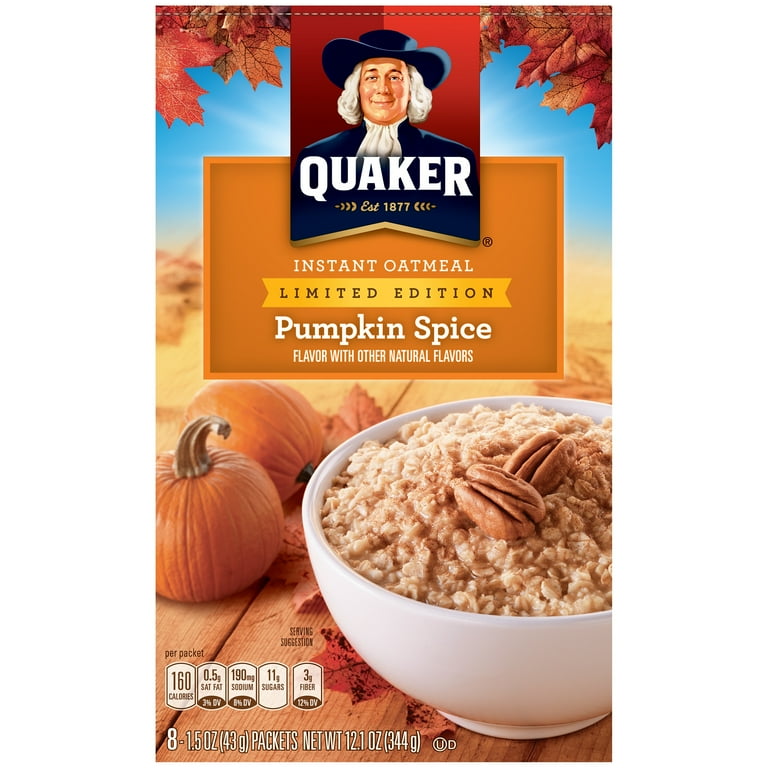 Instant oatmeal quaker deals