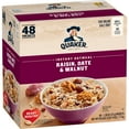 thumbnail image 1 of Quaker Instant Oatmeal, Raisin, Date & Walnut, Individual Packets, 48 Count, 1 of 7