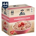 Quaker Instant Oatmeal, Strawberries and Cream, 44 Packets