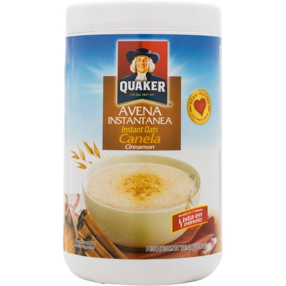 Quaker Instant Oats Cinnamon Cereal Mix, 12.3 oz