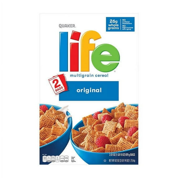Quaker Life Cereal, 62 Ounce
