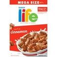 thumbnail image 1 of Quaker Life Cereal, Cinnamon, Mega Size, Breakfast Cereal 32.5 oz (Pack 4), 1 of 5