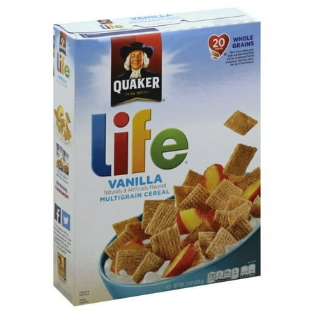 QuakerÃÂ® LifeÃÂ® Vanilla Multigrain Cereal 13 oz. Box