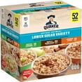 thumbnail image 1 of Quaker Lower Sugar Instant Oatmeal, Variety Pack 52 Pack., 1 of 6