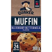 Quaker Muffin Mix Blueberry 900 Grams 24 Muffins Imported From Canada