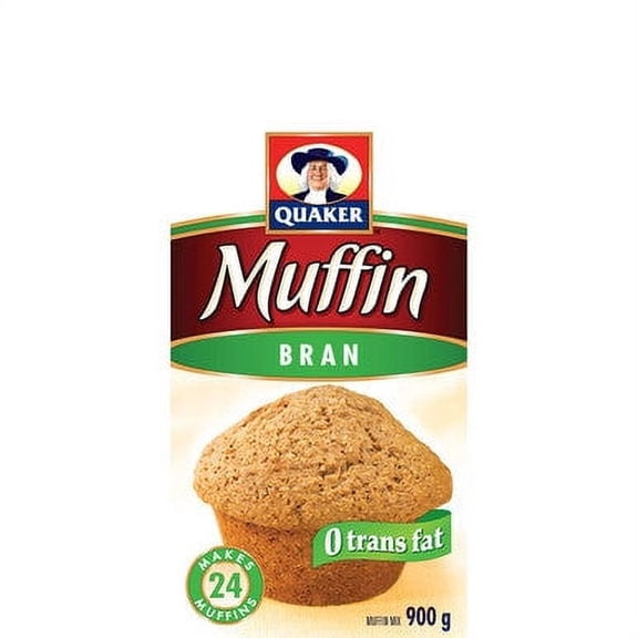 Quaker Muffin Mix Bran, 12ct, 900g