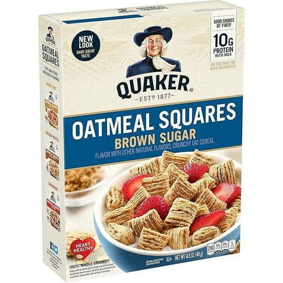 Quaker, Oatmeal Breakfast Cereal, 14.5 Oz ( Pack of 2 )