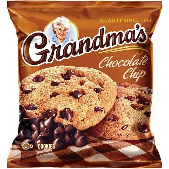 Quaker Oats 2.88 oz Grandmas Chocolate Chip Cookies - Chocolate Chip