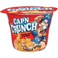 thumbnail image 1 of Quaker Oats Cap'N Crunch Corn/Oat Cereal Bowl - Corn, Oat - Bowl - 1.51 oz - 12 / Carton | Bundle of 2 Cartons, 1 of 2