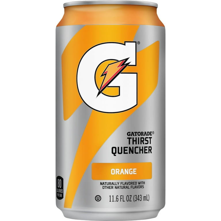 Quaker Oats Orange-Flavored Thirst Quencher - Ready-to-Drink - 11.60 fl oz (343 mL) - Can - 24 / Carton Quaker Oats Orange-Flavored Thirst Quencher - Ready-to-Drink - 11.60 fl oz (343 mL) - Can - 24 / Carton