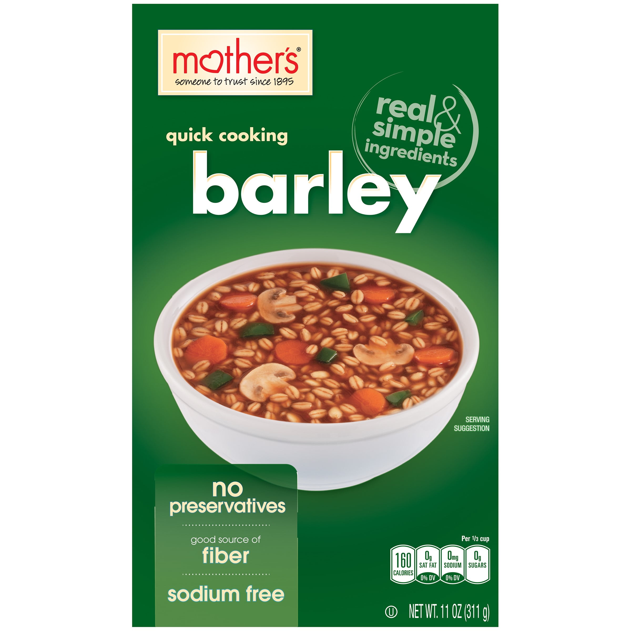 Quaker Oats Mothers Barley, 11 oz