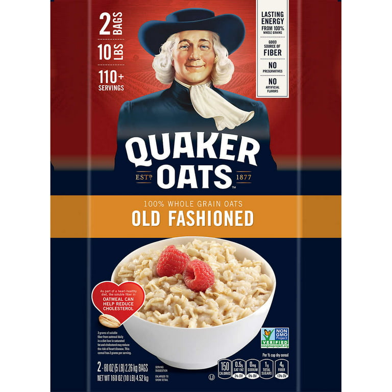 Quaker Oats Old Fashioned Oatmeal 10
